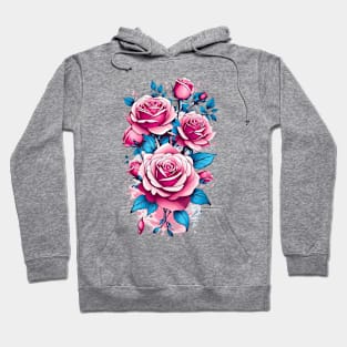 Pink roses Hoodie